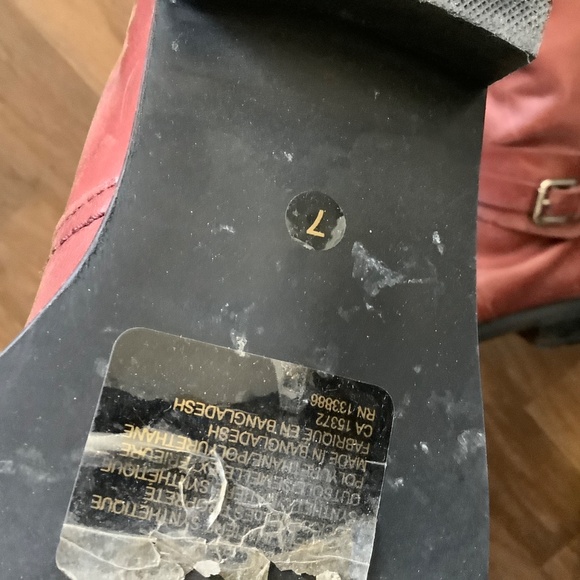 NWOT leather pull on riding boots - Picture 7 of 7